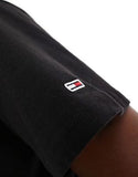 TOMMY HILFIGER Relaxed Curved Serif Flag Tee - Black