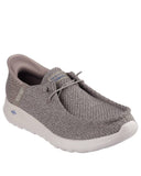 SKECHERS GO WALK 216285 Slip In Max - Halcyon Taupe