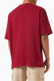 TOMMY JEANS Prep Explorer Oversized Tee - Red Carpet