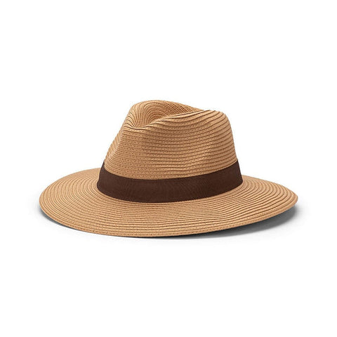 AVENEL Juno Crushable Safari Traveller Fedora - Mocha