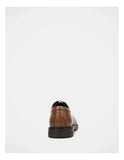 JULIUS MARLOW Quill Lace-up Leather Shoe - Brown