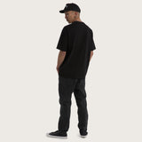 KISS CHASEY Obelisk Box Fit Tee - Jet Black
