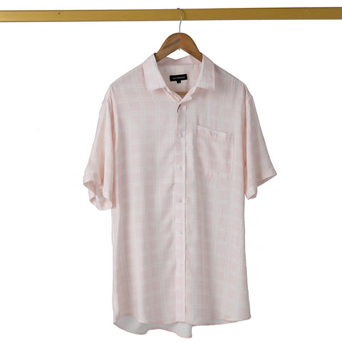 MECHMOTO 2502SS137B Short Sleeve Shirt - Salmon