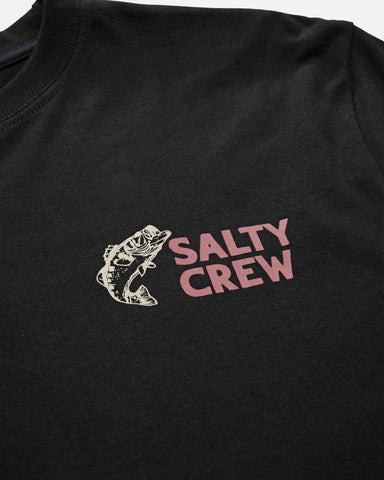 SALTY CREW Bait Shop Premium SS Tee - Black