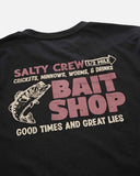 SALTY CREW Bait Shop Premium SS Tee - Black