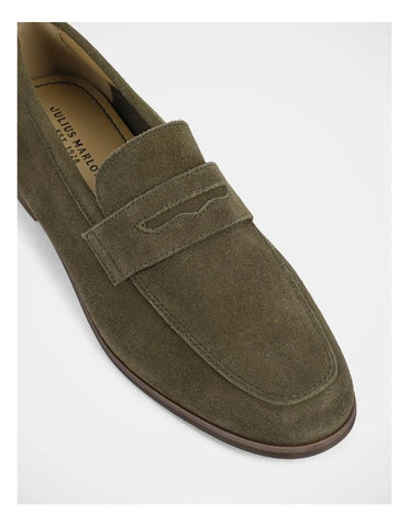 JULIUS MARLOW Coupe Loafer - Olive