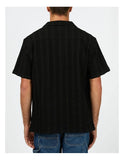 SILENT THEORY Luca S/S Shirt - Black