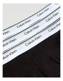 CK BALANCE COTTON STRETCH 3 PACK LOW RISE TRUNK - Black 001