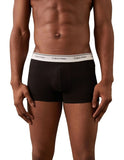 CK BALANCE COTTON STRETCH 3 PACK LOW RISE TRUNK - Black 001