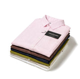 MECHMOTO 2602SS205 S/S Linen Shirt- Pink