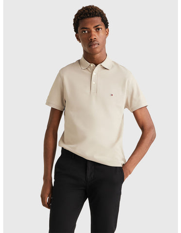 TOMMY HILFIGER MW0MW32346_AEP IM 1985 Regular Fit Polo - Stone