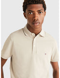 TOMMY HILFIGER MW0MW32346_AEP IM 1985 Regular Fit Polo - Stone