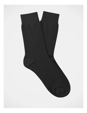 JULIUS MARLOW Plain Sock - Black