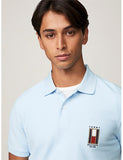TOMMY HILFIGER MW0MW36790_C3Q Vertical Flag Regular Polo - Sweet Blue