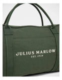 JULIUS MARLOW Canvas Duffle Bag - Green