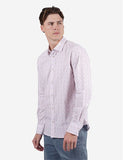 JAMES HARPER JHS718 Geo Print L/S Shirt - Blush