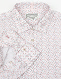 JAMES HARPER JHS718 Geo Print L/S Shirt - Blush