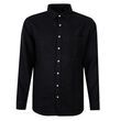 BACK BAY G660225 L/S LINEN SHIRT - Black