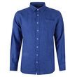 BACK BAY G660225 L/S LINEN SHIRT - Cobalt