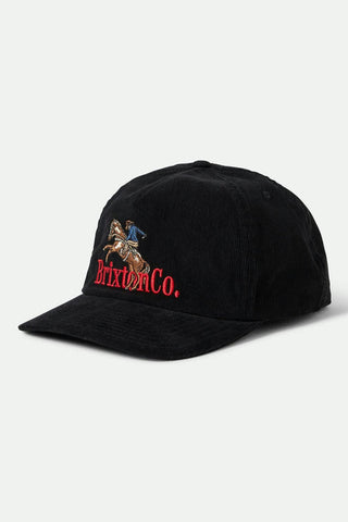 BRIXTON Inwood Snapback - Black