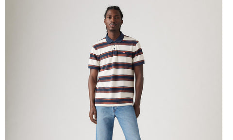 LEVI'S® Housemark 35883-0185 Polo - Mitchell Stripe Spellbound