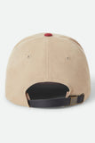 Brixton Big B Mp Hat- Sand/Burgandy