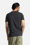 BRIXTON The Vintage Reserve S/S Tee - Black Sol Wash