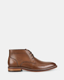 JULIUS MARLOW Skittle Lace Up Boot - Cognac