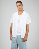 Silent Theory Foliage s/s Shirt- White