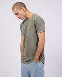 SILENT THEORY 40X0150 TAIL TEE - Khaki