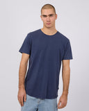 SILENT THEORY 40X0150 TAIL TEE - Navy