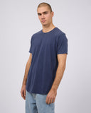 SILENT THEORY 40X0150 TAIL TEE - Navy