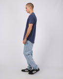 SILENT THEORY 40X0150 TAIL TEE - Navy