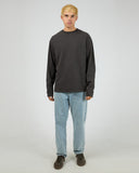 SILENTY THEORY Heavyweight Long Sleeve Tee - Coal