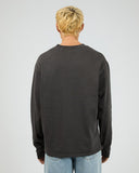 SILENTY THEORY Heavyweight Long Sleeve Tee - Coal