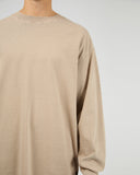 SILENTY THEORY Heavyweight Long Sleeve Tee - Tan