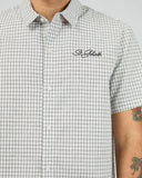 St Goliath Steps Check Shirt - White
