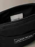 CALVIN KLEIN 4D3346G Heritage Crest Logo Reporter Bag - Black