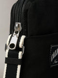 CALVIN KLEIN 4D3346G Heritage Crest Logo Reporter Bag - Black