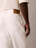CALVIN KLEIN 4RC703G 90s Straight Jeans - Chalk White