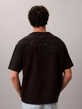 CALVIN KLEIN 1989 Logo Graphic Relaxed Tee - Black