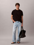 CALVIN KLEIN 1989 Logo Graphic Relaxed Tee - Black