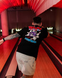 WNDRR BOWLING BOX FIT TEE - BLACK