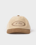 RUSTY Orbit Cord Six Panel Cap - Desert Sand