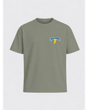 General Store Beers and Barra Tee - Khaki