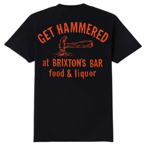Brixton Hammered S/S Standard Tee - Black