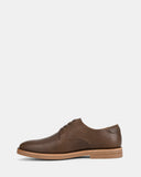 HUSH PUPPIES GOBI Leather Lace Up Shoe - Tan