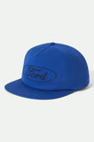 BRIXTON Ford Number One Snapback - Ford Blue