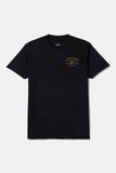 BRIXTON Dyson Standard Tee- Black