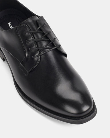HUSH PUPPIES BUNYIP LACE UP SHOES - Black